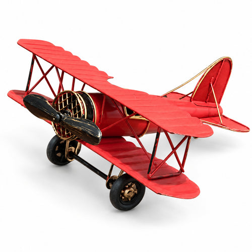 Aviator Biplane, front left view