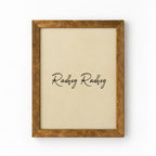 Bhakti Frame Set, Antique gold, Radhey Radhey