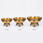 Carillon Urli in 6, 8 and 10 inch sizes side by side