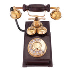Lodge Telephone, Walnut tone, view 1