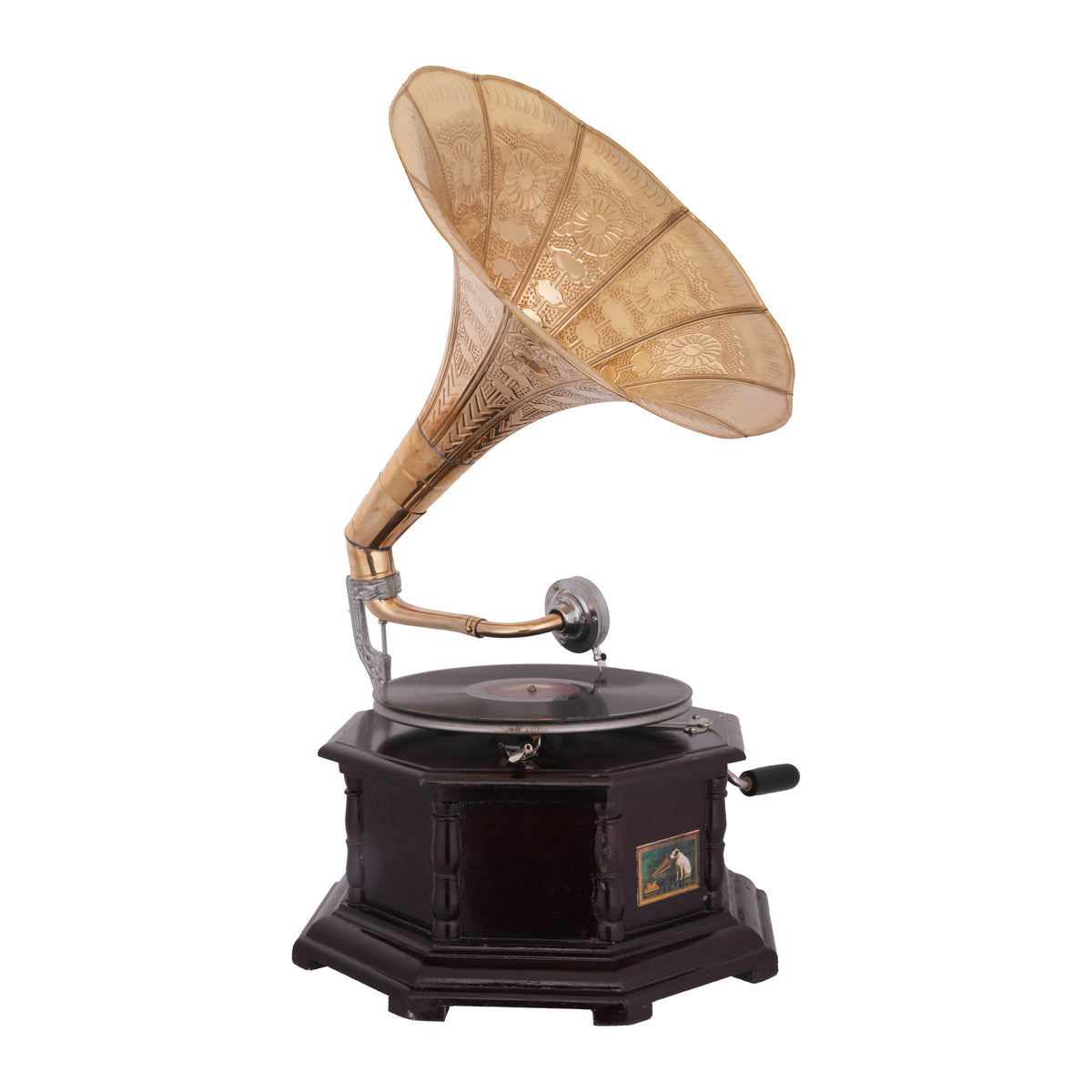 Octave Gramophone, Wood, view 2