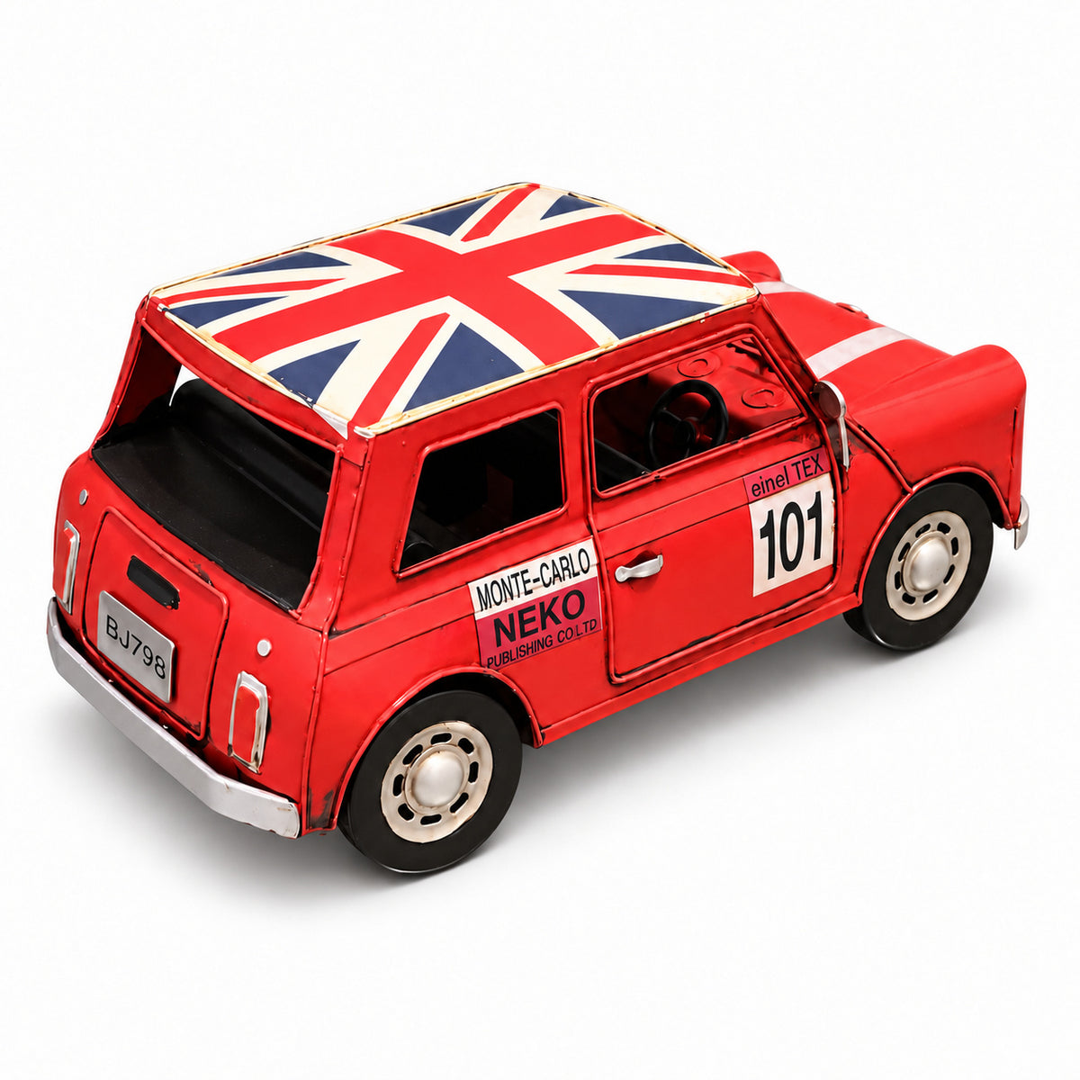 Rally Racer, rear view