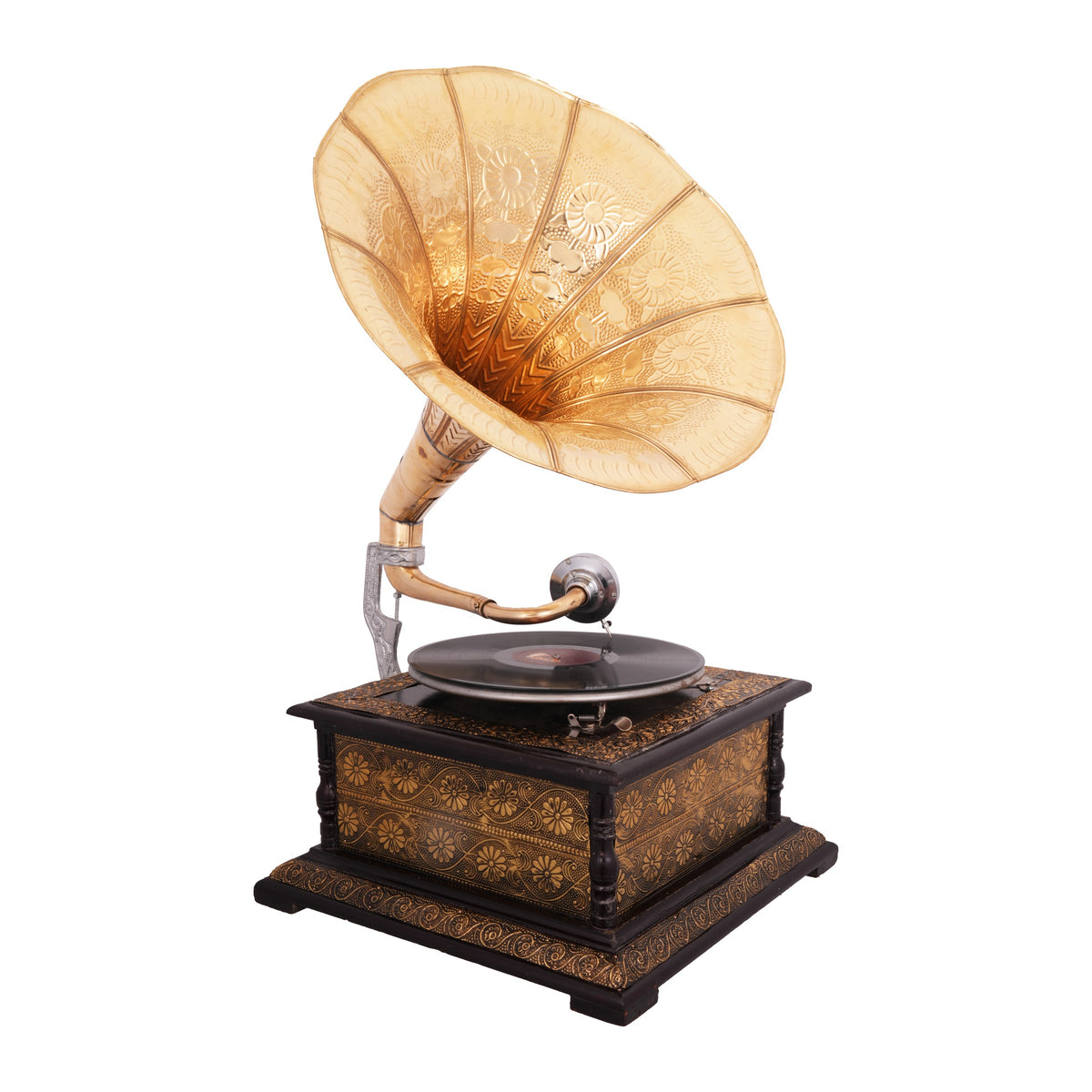 Salon Gramophone, Floral gold, view 2