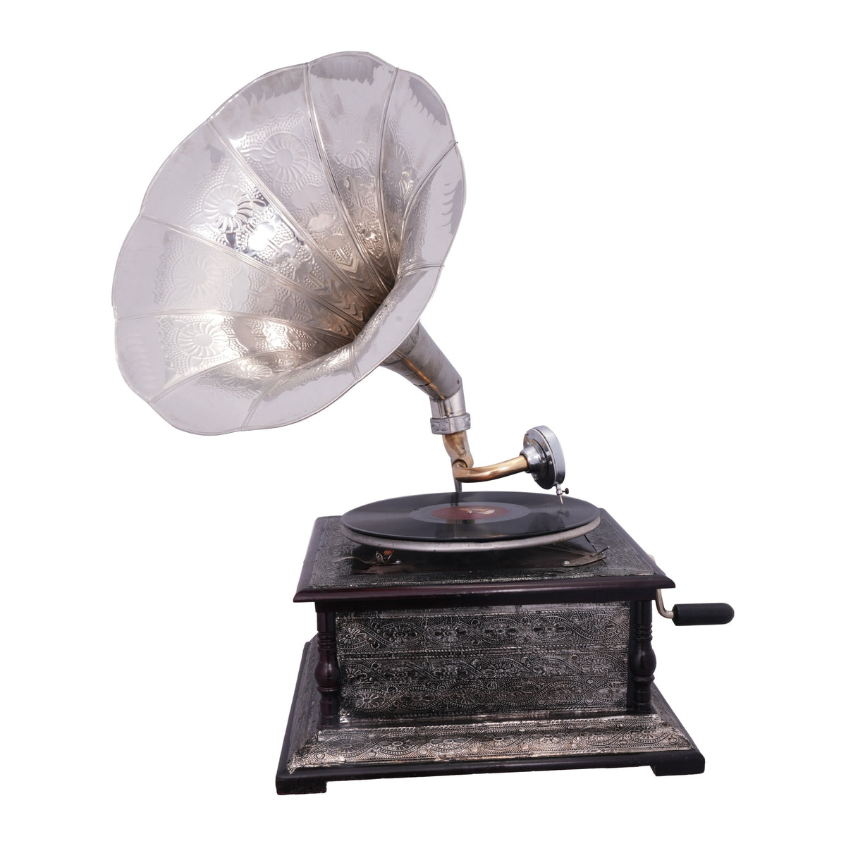 Salon Gramophone, Silver, view 1